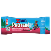 Zbar Protein Strawberries 'N Creme Crispy Snack Bars, Gluten Free Protein Bars