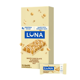 LUNA Bar White Chocolate Macadamia Flavor Gluten Free Snack Bar, Non-GMO Protein Bar