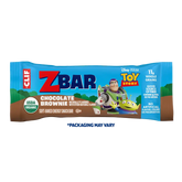 Zbar Chocolate Brownie Soft-Baked Energy Snack Bars, Organic Granola Bars