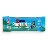 Zbar Protein Chocolate Flavored Mint Crispy Snack Bars, Gluten Free Protein Bars