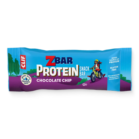Zbar Protein Chocolate Chip Crispy Snack Bars, Gluten Free Protein Bars