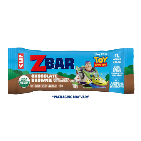 Zbar Chocolate Brownie Soft-Baked Energy Snack Bars, Organic Granola Bars