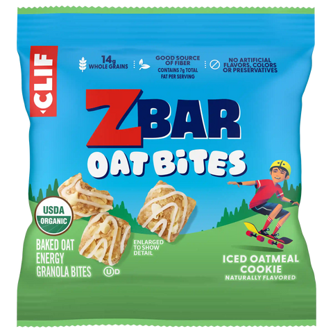 Zbar Oat Bites Iced Oatmeal Cookie Baked Oat Energy Granola Bites